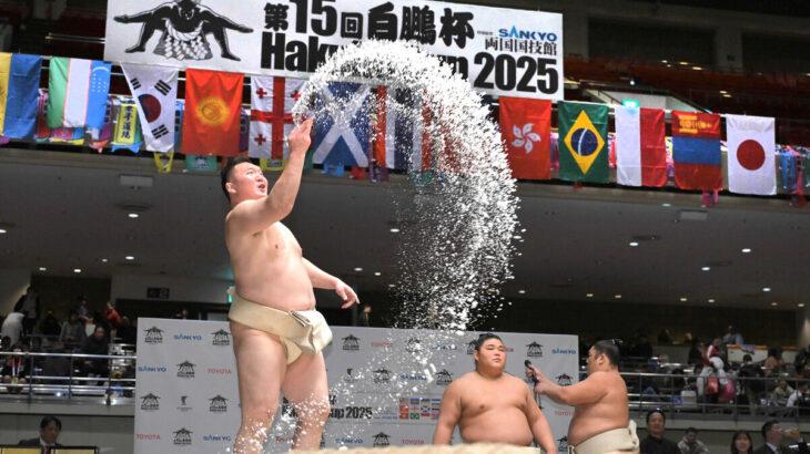 【朗報】白鵬、「WORLD SUMO LEAGUE」創設へ　国際的な大企業数社がスポンサーに