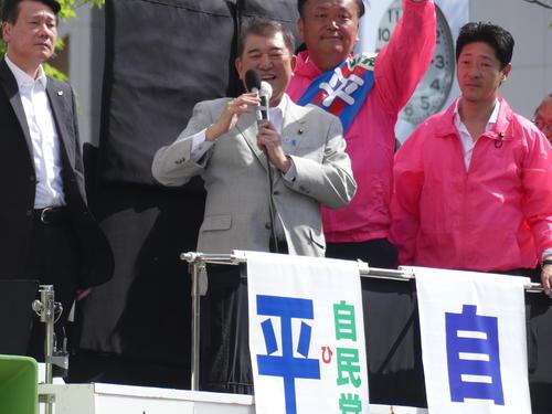 【物価高対策】石破首相が街頭演説で主張　「消費税減税をやっていいのか、私は全く思わない！  消費税を下げると不公平が起きる」