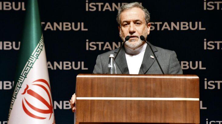 ホルムズ封鎖「排除せず」　イラン外相が会見