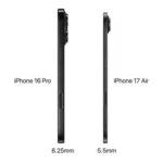 ｢iPhone17 Air｣､噂では薄さ5.5mm 薄すぎて心配になる