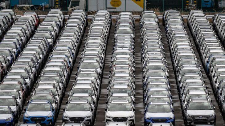 日本の車輸出に上限枠案　米政府で5月浮上、こう着続く