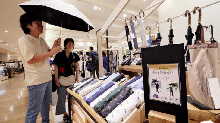 【生活/経済】メンズ日傘「抵抗感はあるけど」売り上げ５年で７倍、ブランドも誕生…猛暑で「男の新必需品」に