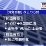 警察庁、外免切替を厳格化へ「短期滞在のホテル住所は不可で10問から50問に増やす」