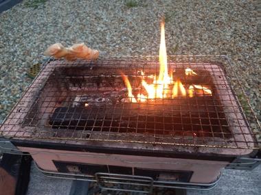 【画像】焼き鳥焼いてるから見てくれ