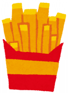 マックより回転すしのポテトのほうがうまい