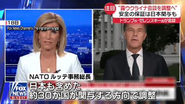 NATO事務総長､ウクライナの安全保障構築に日本を含む30カ国関与と表明
