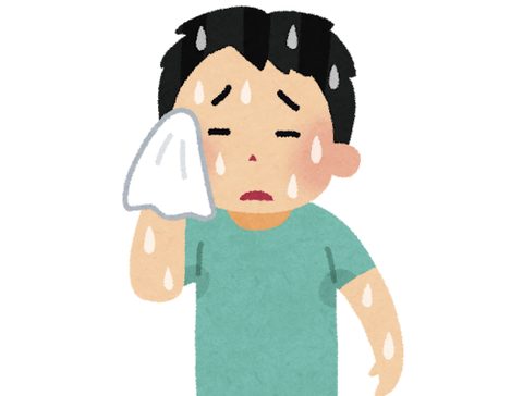 【悲報】汗臭い男さん、多すぎる