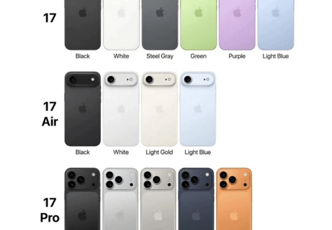 【画像】iPhone 17シリーズのカラー展開が判明か