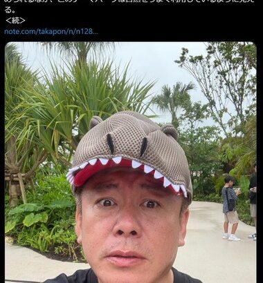 ホリエモン､ジャングリア沖縄を大絶賛 批判を一蹴｢君たち多分､対象顧客じゃないよ｣｢乞食みたいな奴らが文句言ってるんだろうな｣