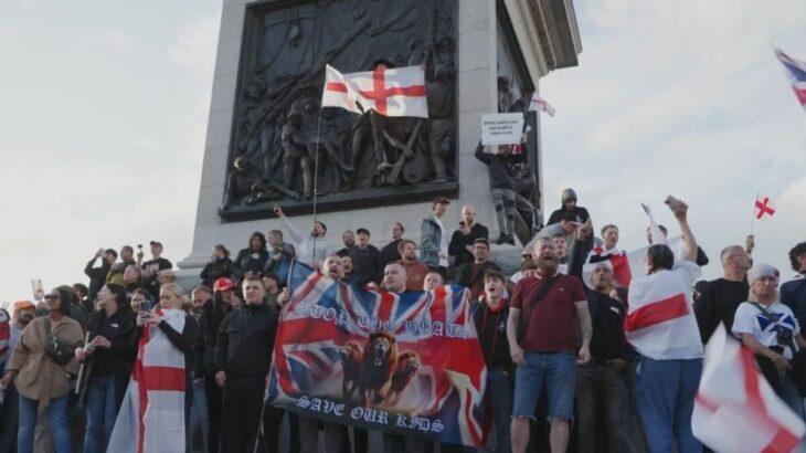 【イギリス・ロンドン中心部で反移民の大規模集会】11万人から15万人参加・・・デモ参加者 「この国はめちゃくちゃです、移民のせいだし、政府のせいでもある」