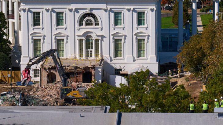 【米国】トランプおやびん、1902年建設のホワイトハウス東棟を解体 歴史的建造物の消滅で波紋