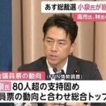小泉進次郎総理誕生まであと1日