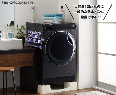 ドラム式洗濯機買うんやが、AQUAのやつでもええか？