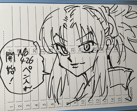 【画像】冨樫義博さん、ファンサービスでマチを描く。連載再開間もなくか