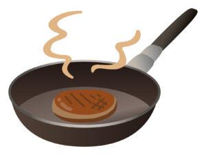 面接官「一つのフライパンでハンバーグの両面を同時に焼いてください」←どうする？