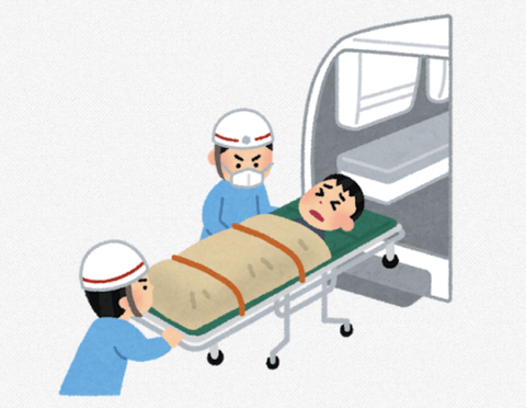 【悲報】ワイジ、尿路結石で救急車を呼ぶ