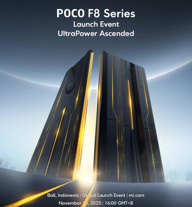 Xiaomi､8Elite搭載のスマホ｢POCO F8 Pro/F8 Ultra｣を11月26日にグローバル発表 Ultraは背面カメラの横にBOSE監修のスピーカー搭載