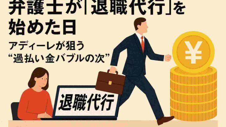 アディーレ法律事務所が退職代行サービス開始　非弁行為のリスクを回避、料金は3万3000円から