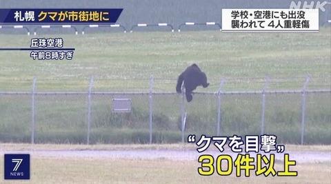【動画】クマさん、もはや秋田市街地を普通に遊び場とする