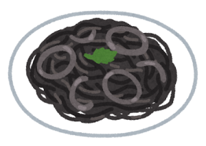 イカスミパスタとかいう謎の食い物