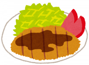 トンカツ定食(1500円)が普通扱いされてて草