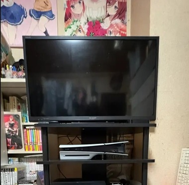 PS5専用テレビ台届いたから設置！！