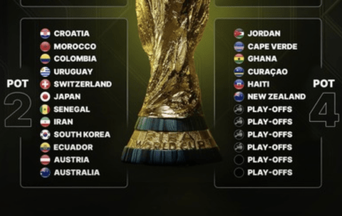 【緊急】今夜サッカーワールドカップ抽選会