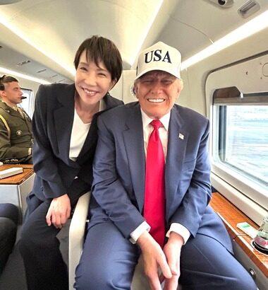 高市首相｢トランプ米大統領に早期に会いたい｣ 日中関係の悪化を受け