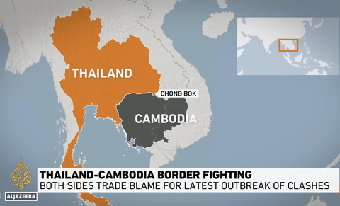 【第三次世界大戦速報】タイ軍、カンボジア軍を空爆