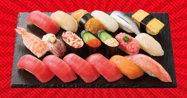 小僧寿し19貫で1,200円の「超得バリュー盛フェア」開催wwwwwwwww