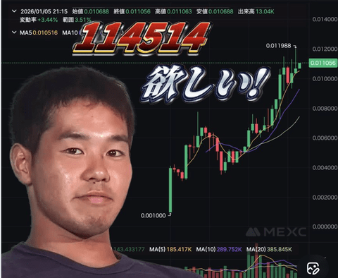 114514コイン←この謎のコインが億り人大量発生させてるってマジ！？