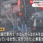埼京線の車内でハサミ振り回した17歳の少年を逮捕 60～80代の男女3人ケガ
