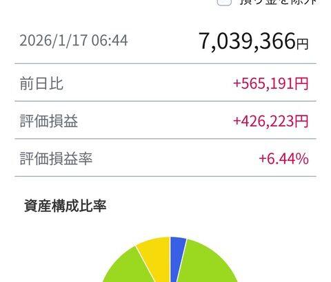 ワイ「NISA？やるわw」→結果