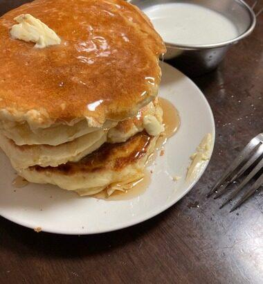 40歳がガチで焼いたこのホットケーキ、いくら払える？