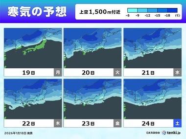 1月25日まで最強寒波到来 大雪が5日以上続く可能性 ((( ´w｀ )))ぶるっちょさむさむだお