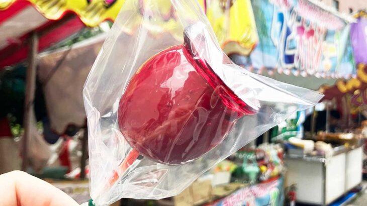 【社会】 「二度と屋台では買わない」孫があわや…初詣“腐ったリンゴアメ”に怒り　ネットで共感続々