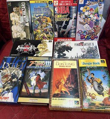 Youtuber｢駿河屋でスーパーファミコン7万円の福袋買ったら中身が4万円分も入ってないんだが｣