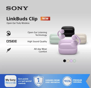 ソニー､イヤーカフ型イヤホン｢LinkBuds Clip WF-LC900｣を2月6日に発売 価格は2万9700円