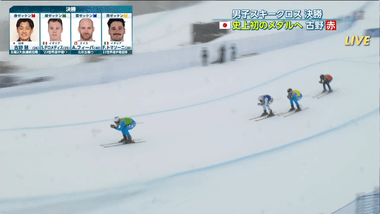 ミラノ･コルティナ五輪男子スキークロス､古野慧が日本人過去最高の4位｢本当に悔しい｣と涙