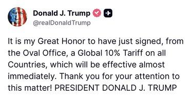 トランプ大統領､｢相互関税｣違法判決に呆れる｢世界各国に追加関税10%｣｢非常に残念で恥ずべき｣