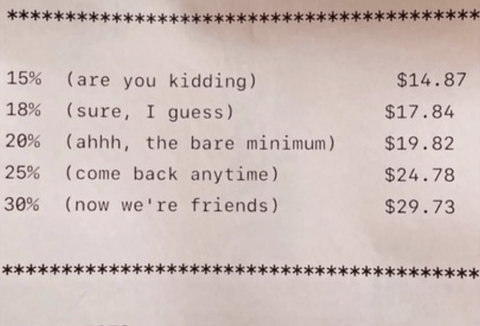 【悲報】アメリカのチップ文化、地獄すぎる