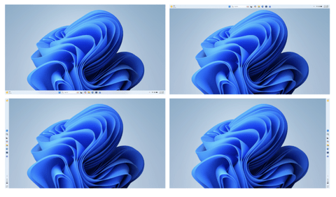【朗報】Windows 11、タスクバーを下以外に移動できる神アップデートを発表