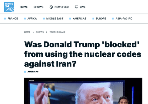 【悲報】トランプ、核の発射コードを使用しようとしてケイン将軍に止められてしまう