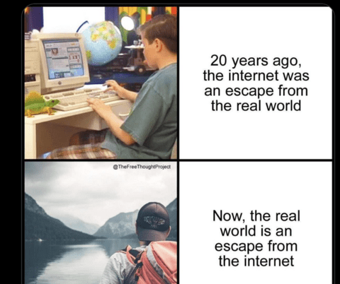 【悲報】元インターネット廃人のわい、ネットが終わりすぎててリアルが楽しくなり始める