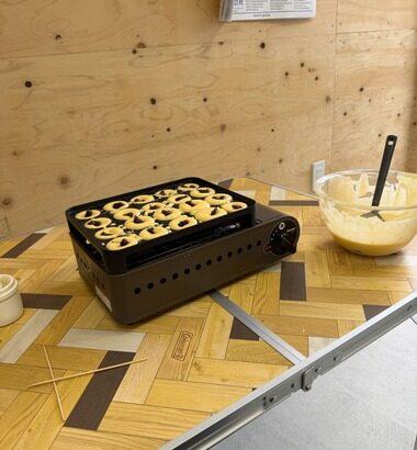 【画像】たこ焼き作ってるんだが