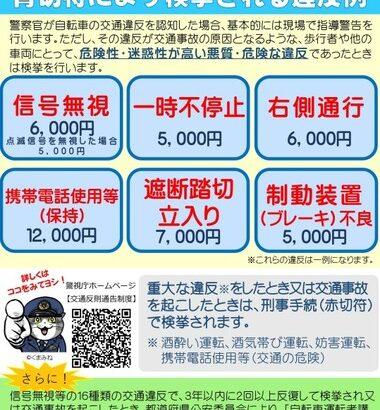 【悲報】4月から始まった自転車の｢青切符｣制度を悪用､警察のふりしたおっさんが高校生から2000円だまし取る事件発生ｗｗｗｗｗｗ