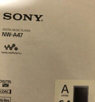 ワイ君、ウォークマン｢NW-A47｣を買う！