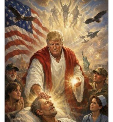 トランプ､キリスト姿の画像を投稿して保守派から批判相次ぎ削除 ローマ教皇レオ14世を｢弱腰だ｣と批判したことについては｢謝罪しない｣