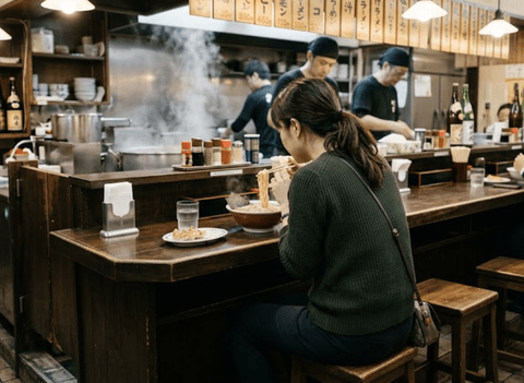 「ラーメン屋に1人で来る女」←コイツの目的
