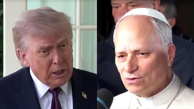 トランプおやびん、ローマ教皇に謝罪拒否　「彼が間違っている」発言で対立激化